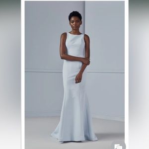 Amsale Eugenia Dress - Color: Ice